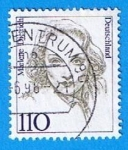 Stamps Germany -  Marlene Dietrich