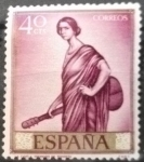 Stamps Spain -  Romero de Torres