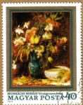 Stamps Hungary -  Temas florales CUADROS