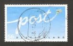 Stamps Germany -  2078 - post trazado por un avión
