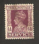 Stamps India -  india inglesa - 107 - george VI