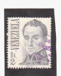 Stamps Venezuela -  Simon Bolivar