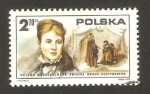 Stamps Poland -  Helena Mordrzejewska, actriz polaca