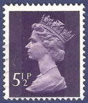 Stamps United Kingdom -  UK QEII 5,50