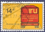 Stamps Belgium -  BÉLGICA Congreso IRU 1976 14