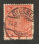 Stamps Germany -  cifra