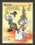 Stamps Saint Vincent and the Grenadines -  Bequia - donald y daisy celebrando la independencia