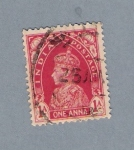Stamps Indonesia -  One Anna