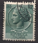 Stamps Italy -  Moneda SIRACUSA.