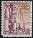 Stamps Spain -  Edificios y monumentos