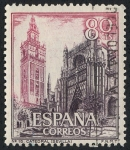 Stamps Spain -  Edificios y monumentos