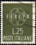 Stamps Italy -  Italia 1959 Scott 791 Sello Serie Europa usado