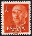 Stamps Spain -  General Franco