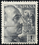 Stamps Spain -  General Franco