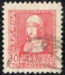 Stamps Spain -  Isabel la Catolica