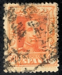 Stamps Spain -  Alfonso XIII