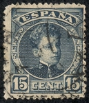 Stamps Spain -  Alfonso XIII