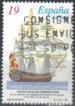 Stamps Spain -  ESPANA 1995 (E3350) BARCOS DE EPOCA Navio San Juan Nepomuceno 19p 2 INTERCAMBIO