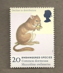 Stamps United Kingdom -  Especies en peligro de extinción
