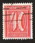 Stamps Germany -  DEUTFCHES REICH