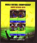 Stamps Oceania - Tuvalu -  W.F.C. SUR AFRICA 2010