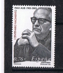Stamps Europe - Spain -  Edifil  3992  Centenario del nacimiento de Max Aub ( 1903-1972 )  