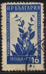 Stamps Bulgaria -  Flores Medicinales: Genciana