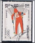 Stamps Cambodia -  Carrera