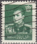 Stamps Iran -  IRAN 1959 Scott 1150 Sello º Mohammad Shah Reza Pahlavi 100R