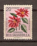 Stamps El Salvador -  FLOR  DE  PASCUA