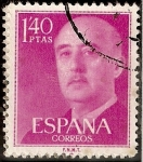 Stamps Spain -  Franco