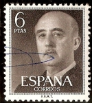 Stamps Spain -  Franco
