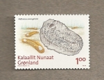 Stamps Greenland -  Fósiles
