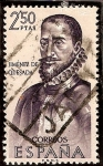 Stamps Spain -  Gonzalo Jiménez de Quesada