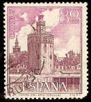 Stamps Spain -  Torre del Oro - Sevilla