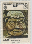 Stamps : America : Honduras :  Rostro de Anciano