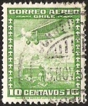 Stamps Chile -  CORREO AEREO DE CHILE