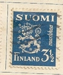 Stamps Finland -  Escudo