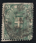 Stamps Italy -  Escudo Casa de Saboya.