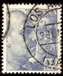 Stamps Spain -  General Franco