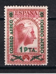 Stamps Spain -  Edifil  783  IX Cent. de la Fundación del Monasterio de Montserrat. Con habilitación.  