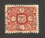 Stamps Norway -  adorno, flores 