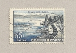 Stamps France -  Evian les Bains