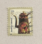 Stamps United States -  Tetera americana