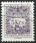 Stamps Czechoslovakia -  Básica . Motivos florales