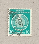 Stamps Germany -  Escudo de la DDR