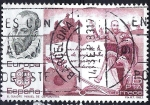 Stamps Spain -  2703 Europa CEPT. El quijote de Miguel de Cervantes.