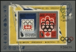 Stamps Uruguay -  Serie preolímpica de Canadá y Austria. Innsbruck y Montreal 1976. Homenaje a Pierre de Coubertin. 19