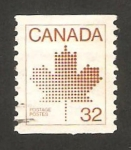 Stamps Canada -  Emblema nacional