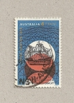 Stamps Australia -  Barco de 1616